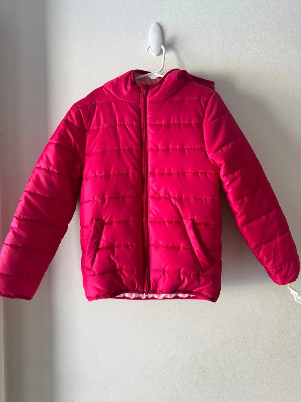 Cat & Jack girls puffer jacket - size S